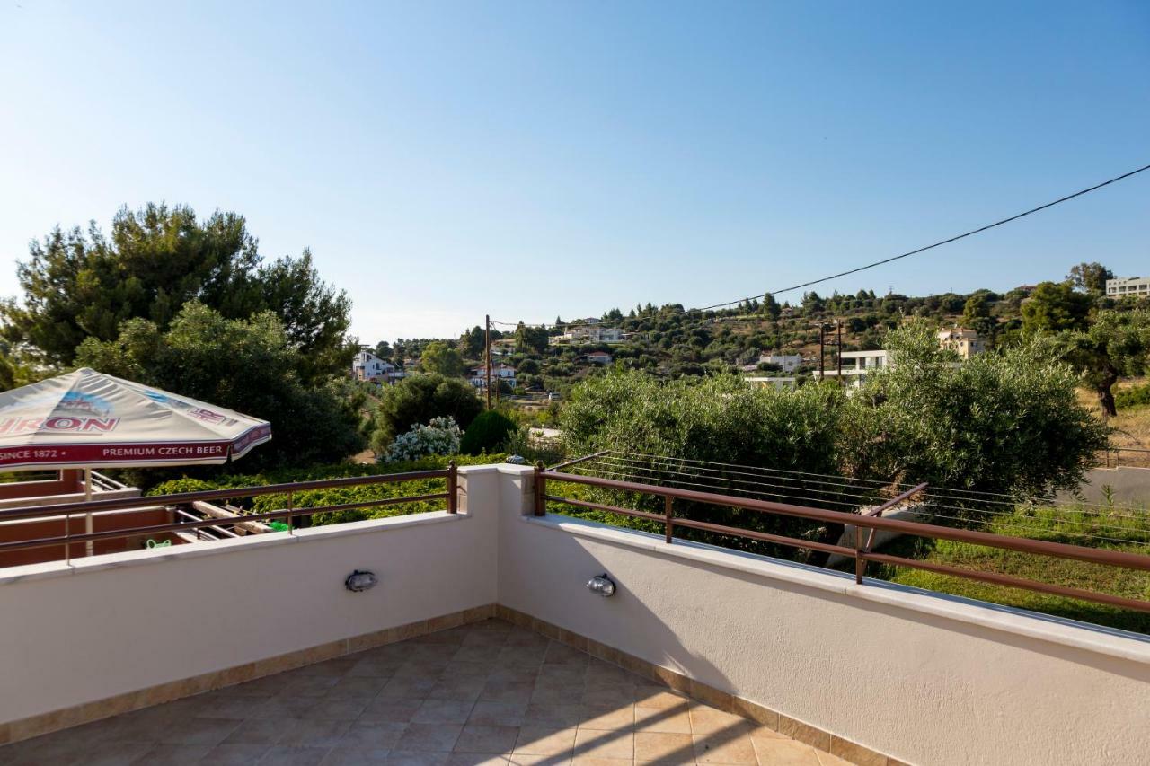 Villa Kristin 2 - 2Min Walk To Great Sandy, Shallow Beach Nikiti  Ngoại thất bức ảnh