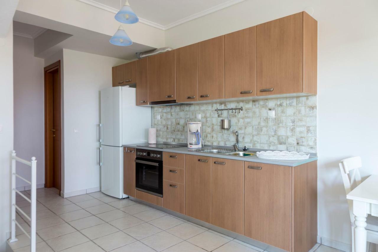 Villa Kristin 2 - 2Min Walk To Great Sandy, Shallow Beach Nikiti  Ngoại thất bức ảnh
