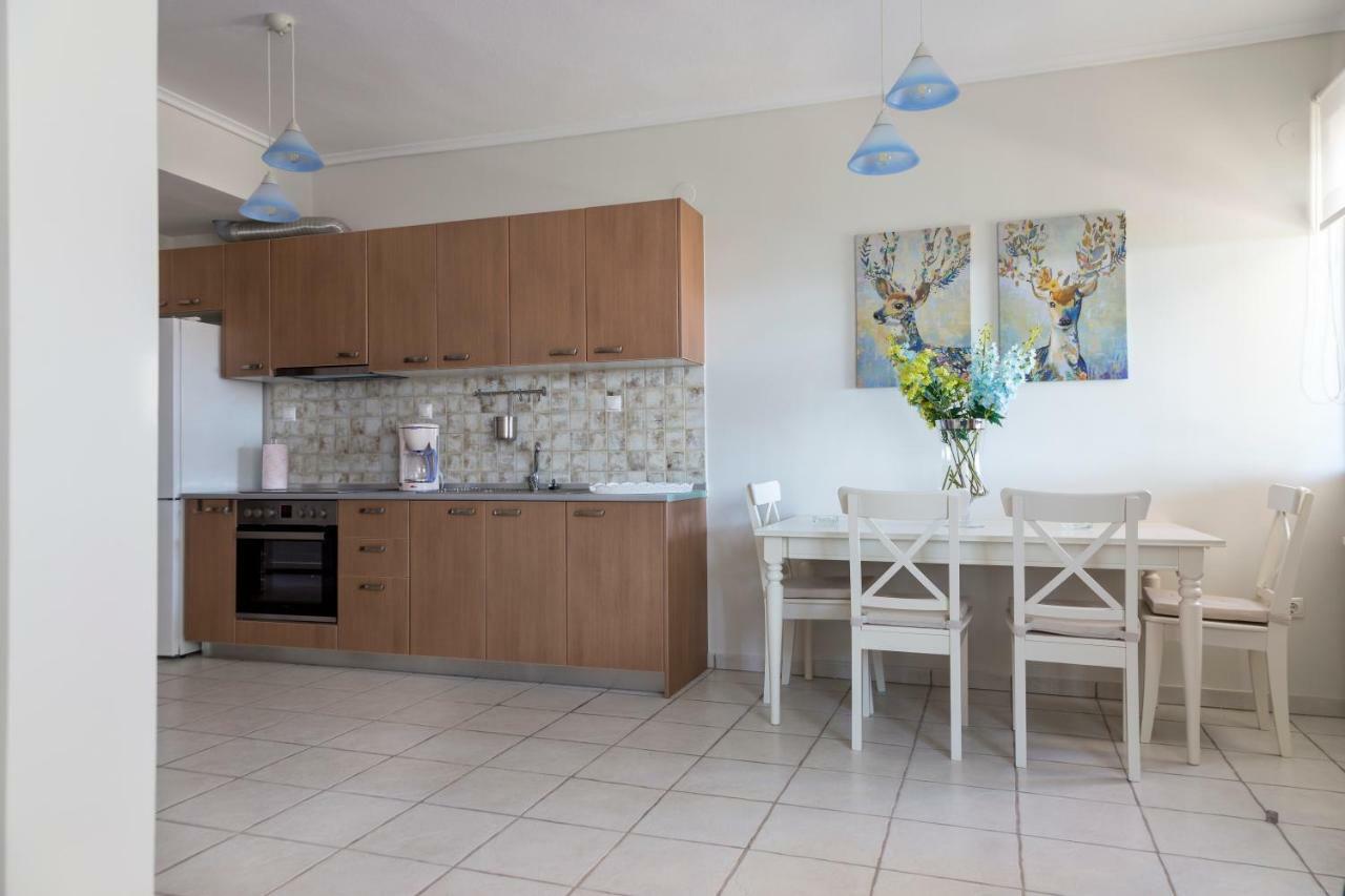 Villa Kristin 2 - 2Min Walk To Great Sandy, Shallow Beach Nikiti  Ngoại thất bức ảnh